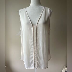Banana Republic Off White Blouse